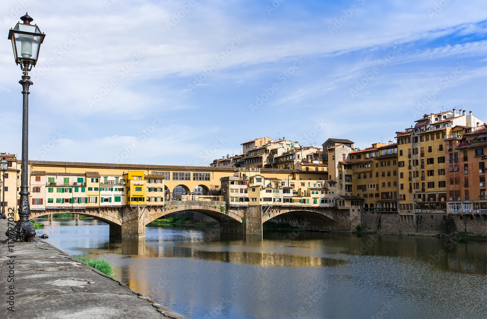 The oldest bridge of Florence