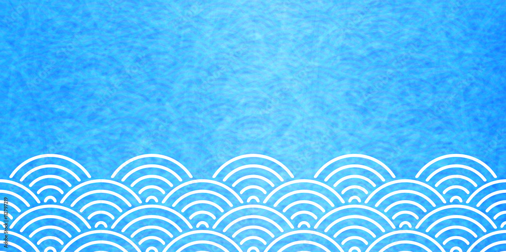 Fototapeta premium 海 波 夏 背景