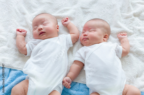 Принти на полотні Twins