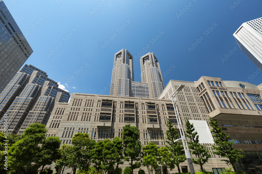 Obraz premium 東京都庁舎 