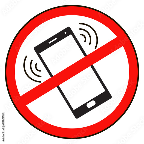 Mobile Phone prohibited.