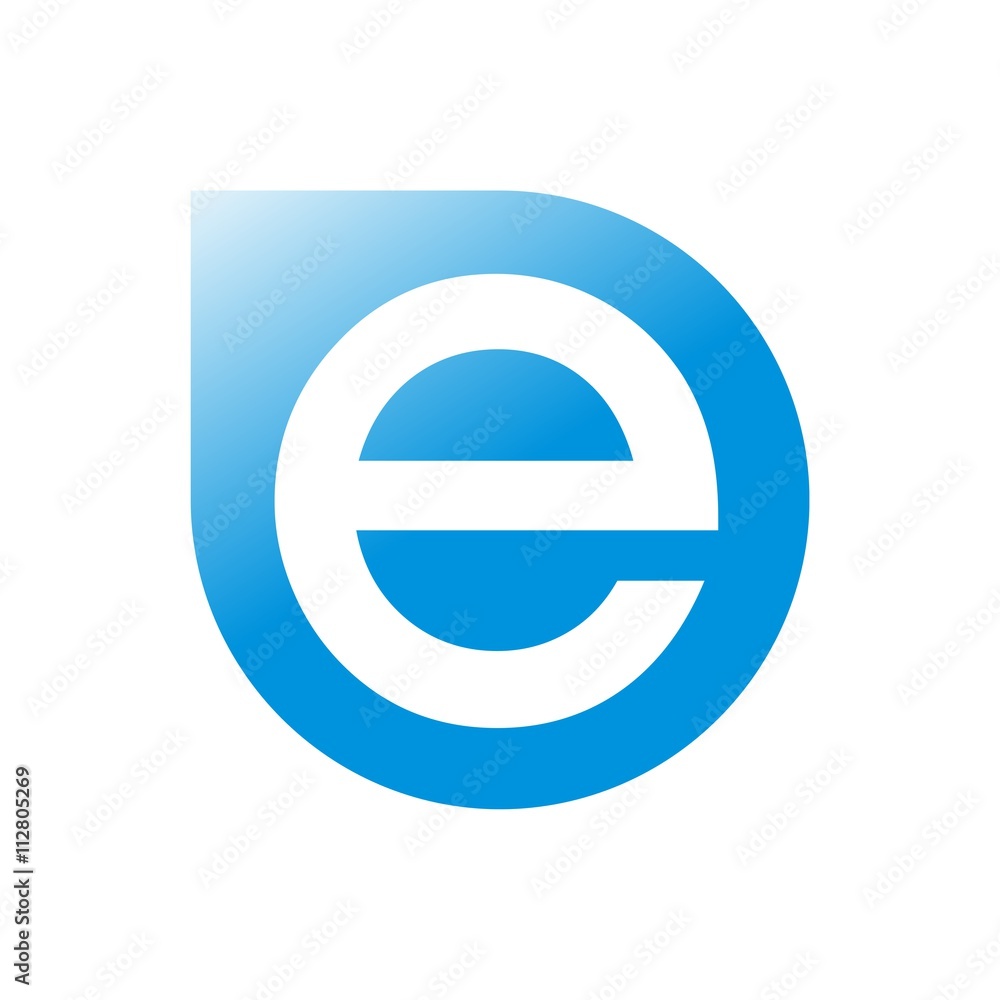 Fototapeta premium Letter e