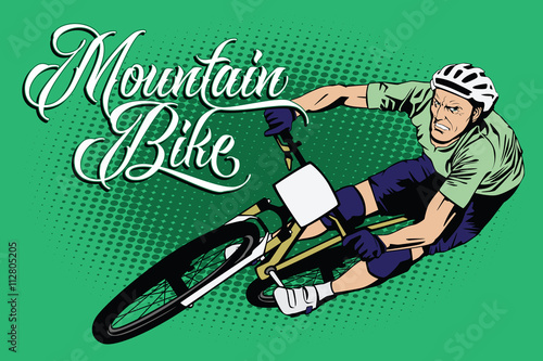 Summer kinds of sports. Mountain Bike