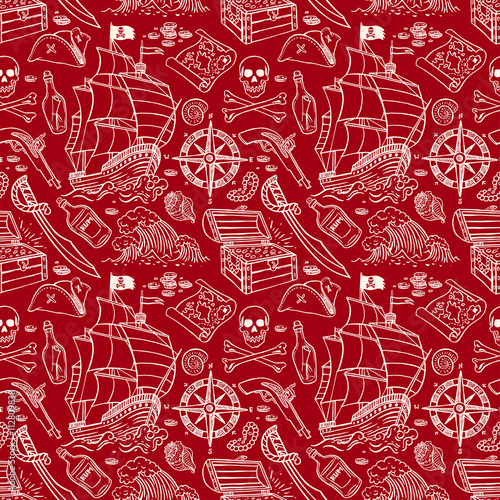 seamless pirate attributes