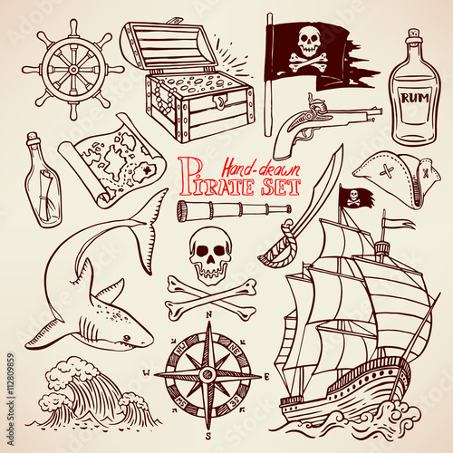 sketch pirate set