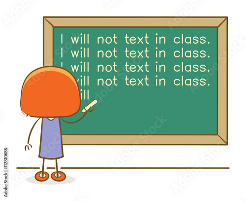 Chalkboard Punishment