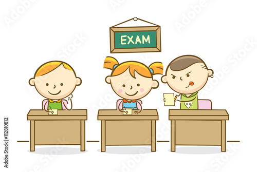 Cheating on Exam