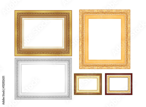 picture frame isolated on white background