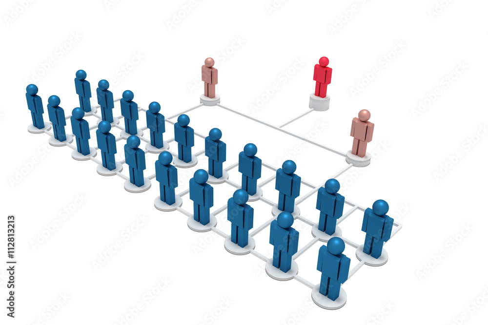 Figures symbolize corporate hierarchy Figures symbolize corporate hierarchy