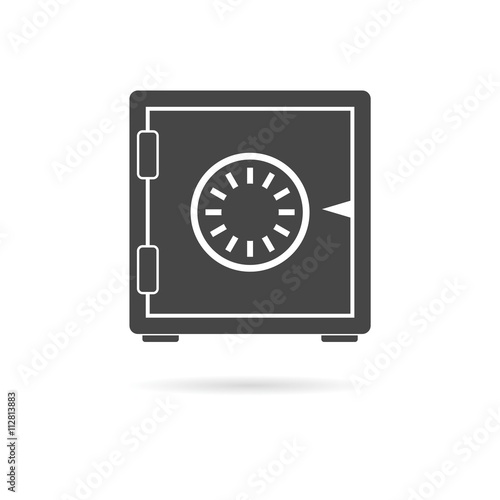 Safe vector icon