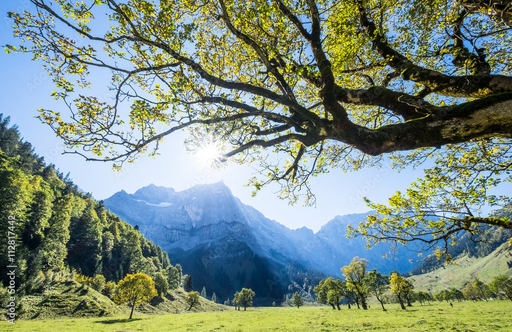 Obraz premium karwendel mountains