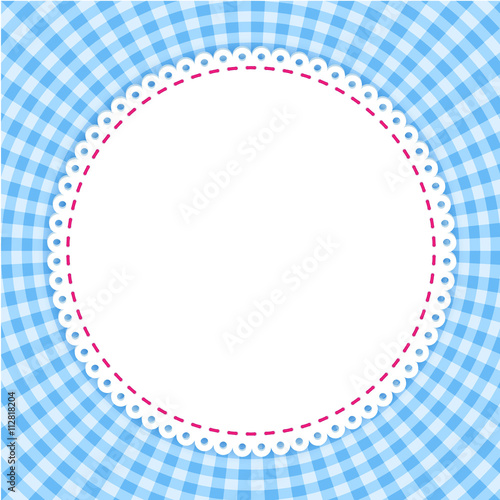 Classic tablecloth gingham background