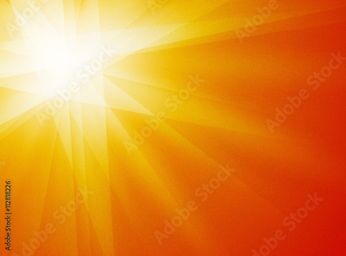 orange yellow rays sun texture grain background photo