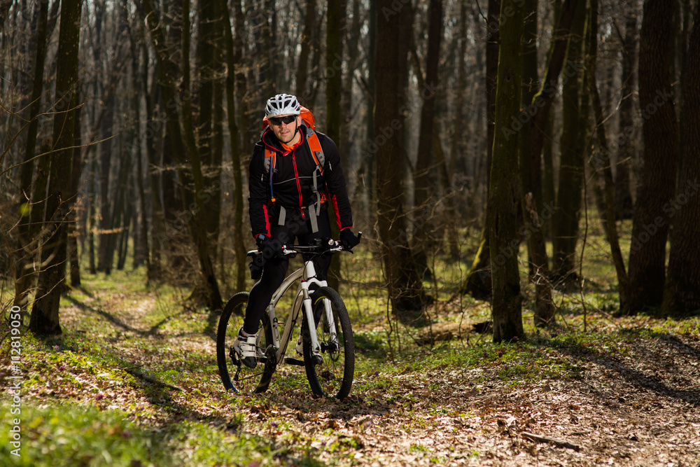 Rider in action at Freestyle Mountain Bike Session