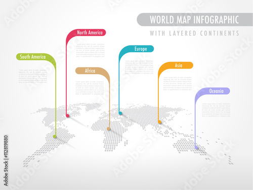 Infographic World Map