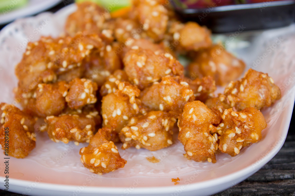 deep fried chicken tendons deep fried chicken tendons