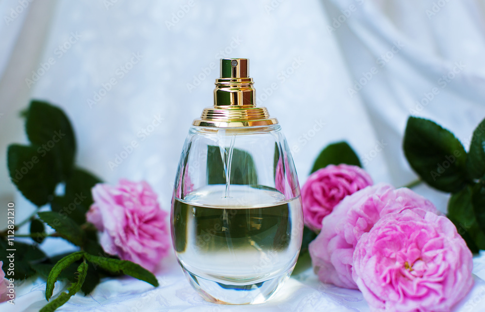 perfume and fresh flower perfume and fresh flower