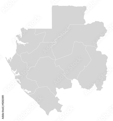 Map - Gabon