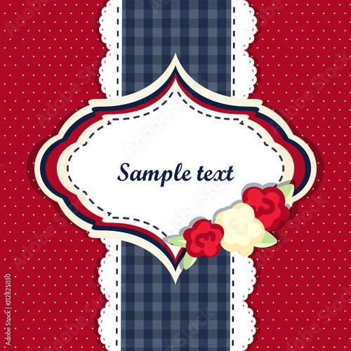 congratulations card. swatch