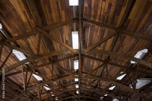 Wood Roof Hangar 