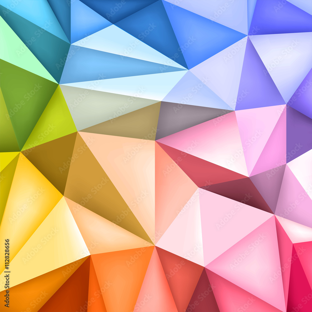 Low polygon shapes background, triangles mosaic, creative background, templates design, multicolor wallpaper, vector design Low polygon shapes background, triangles mosaic, creative background, templates design, multicolor wallpaper, vector design