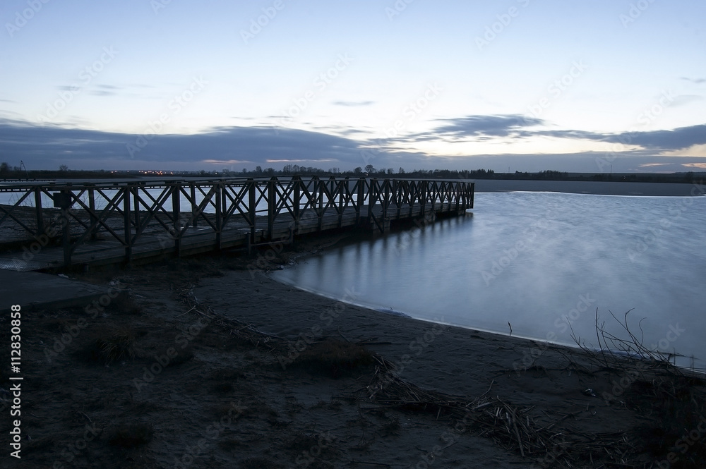 Bridge over the lake