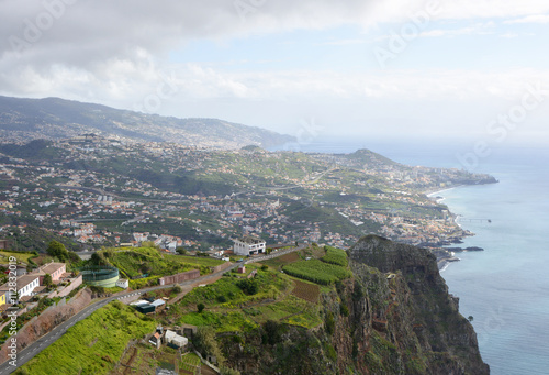 View from Cabo Girao in Madeira, Portugal