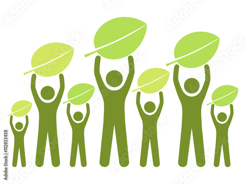 People living green