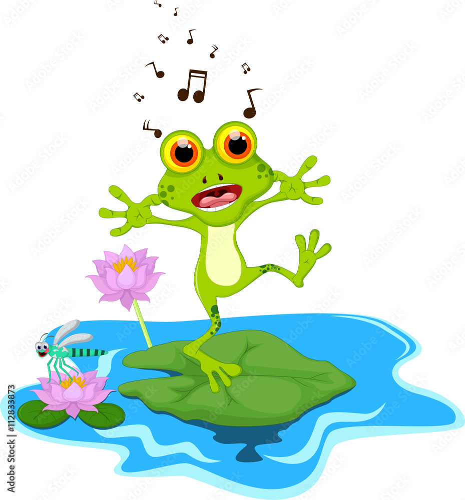cute frog cartoon cute frog cartoon