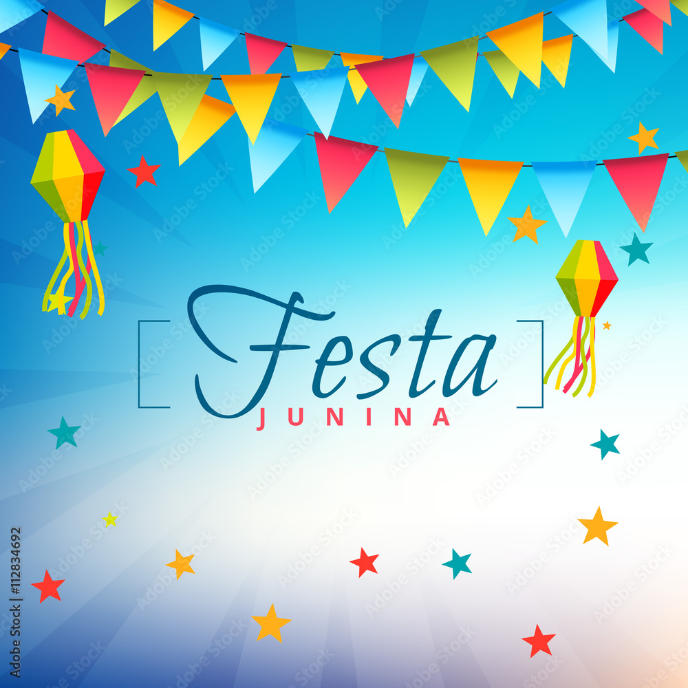 festa junina festival party illustration
