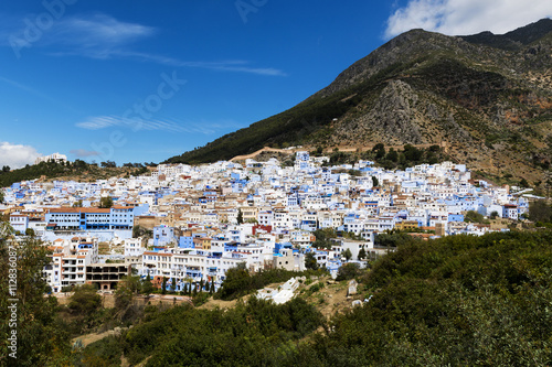 View of the town of Chefchaouen, in Morocco © Tiago Fernandez