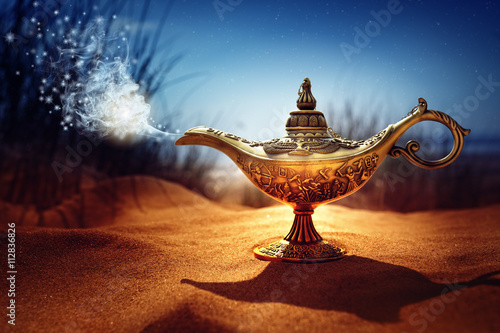 Magic Aladdins Genie Lamp