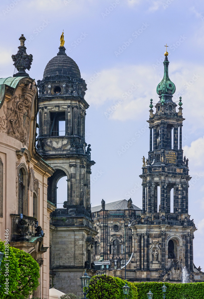Dresden, Germany. Old town view