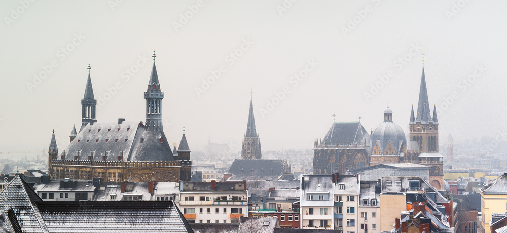 Aachen im Schnee