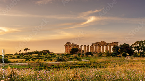 Sicily, Italy: the Temple of Hera at Selinunte photo