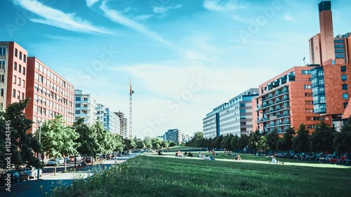Potsdamer platz timelapse at Berlin