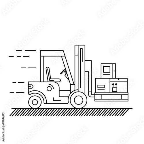 warehouse outline style