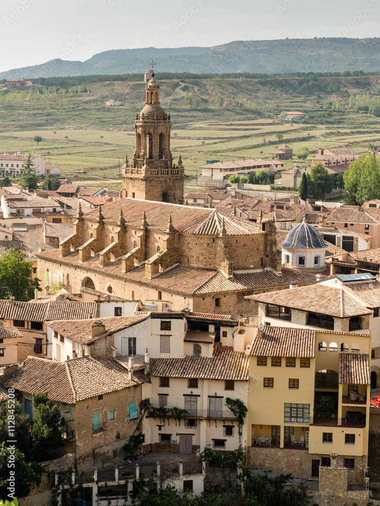 Iglesia de Santa María en Rubielos de Mora. Teruel. España