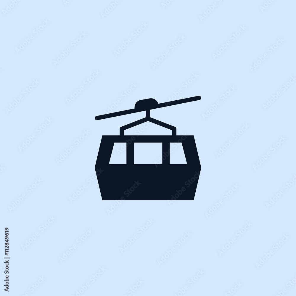 cable car icon cable car icon