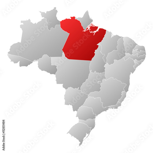 Map - Brazil, Pará