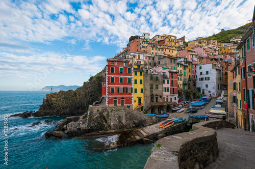 Cinque Terre  Liguria  Italy  - This is the town of Riomaggiore