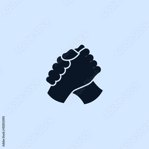 partnership hand shake icon