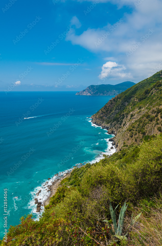 Cinque Terre, Liguria (Italy) - This is the landscape from Corniglia