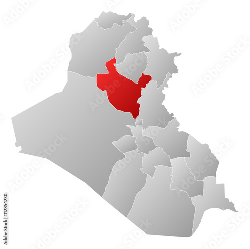 Map - Iraq, Salah ad Din photo