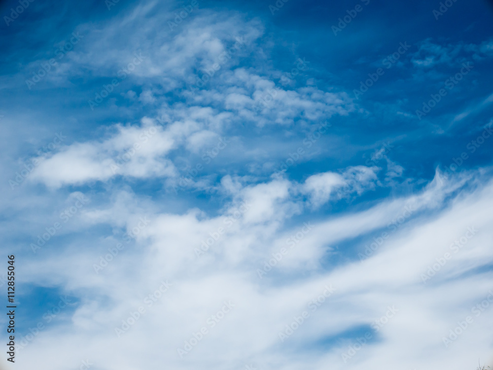 Obraz premium Clouds with blue sky