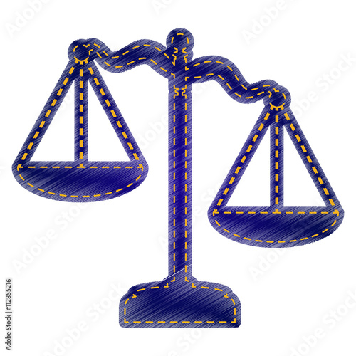 Scales of Justice sign