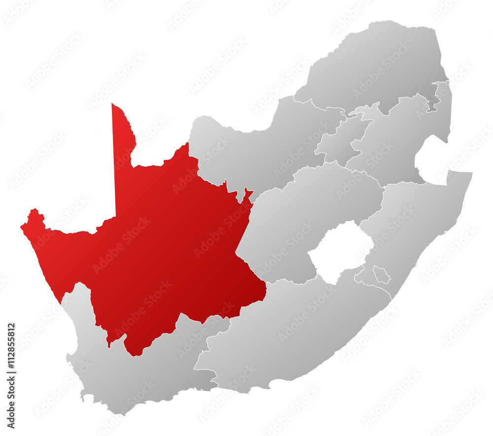 Map - South Africa, Northern Cape