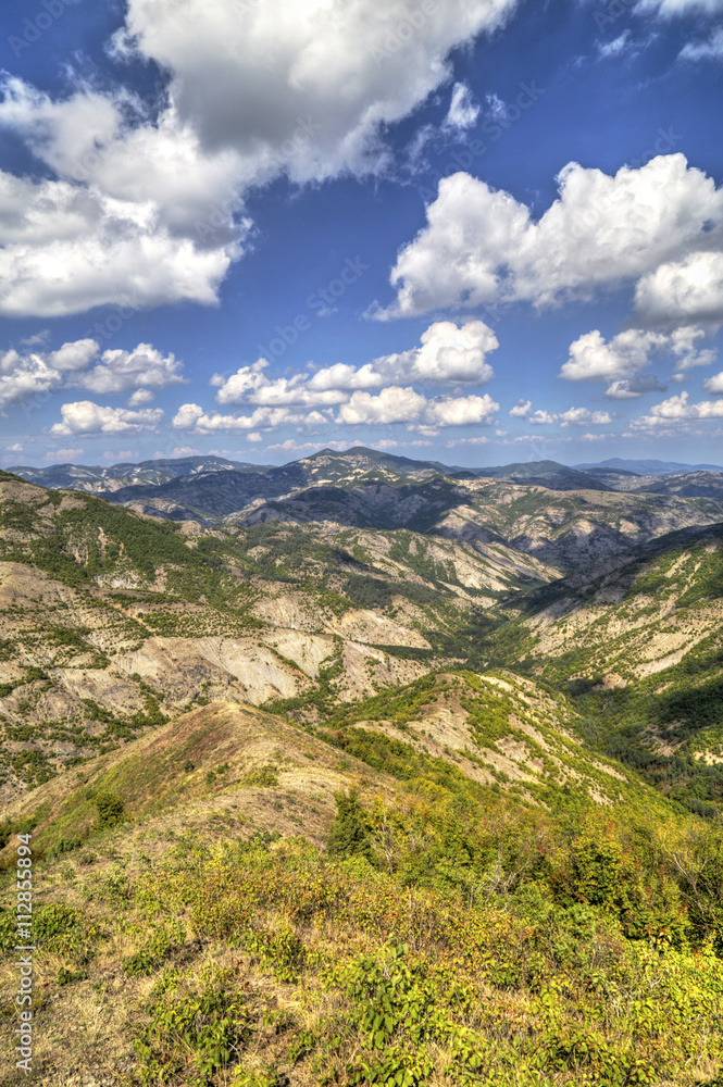 Fototapeta premium Beautiful mountain landscape