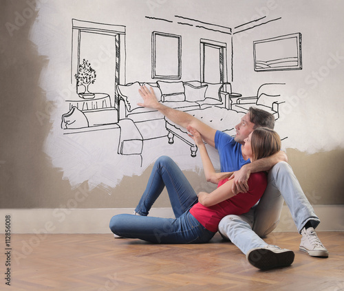 Foto Daydreaming a new home