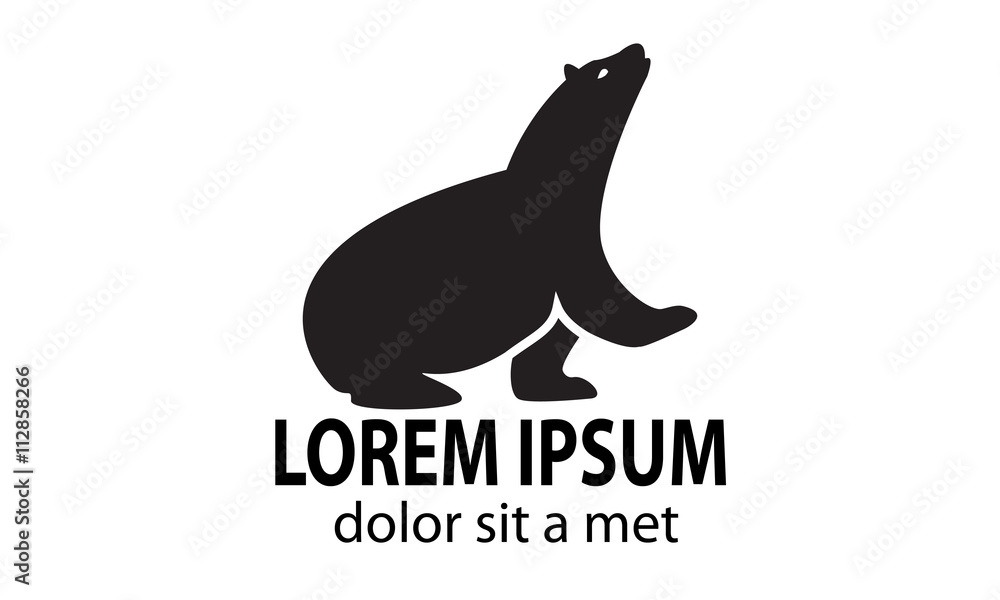 Obraz premium Bear Logo Design
